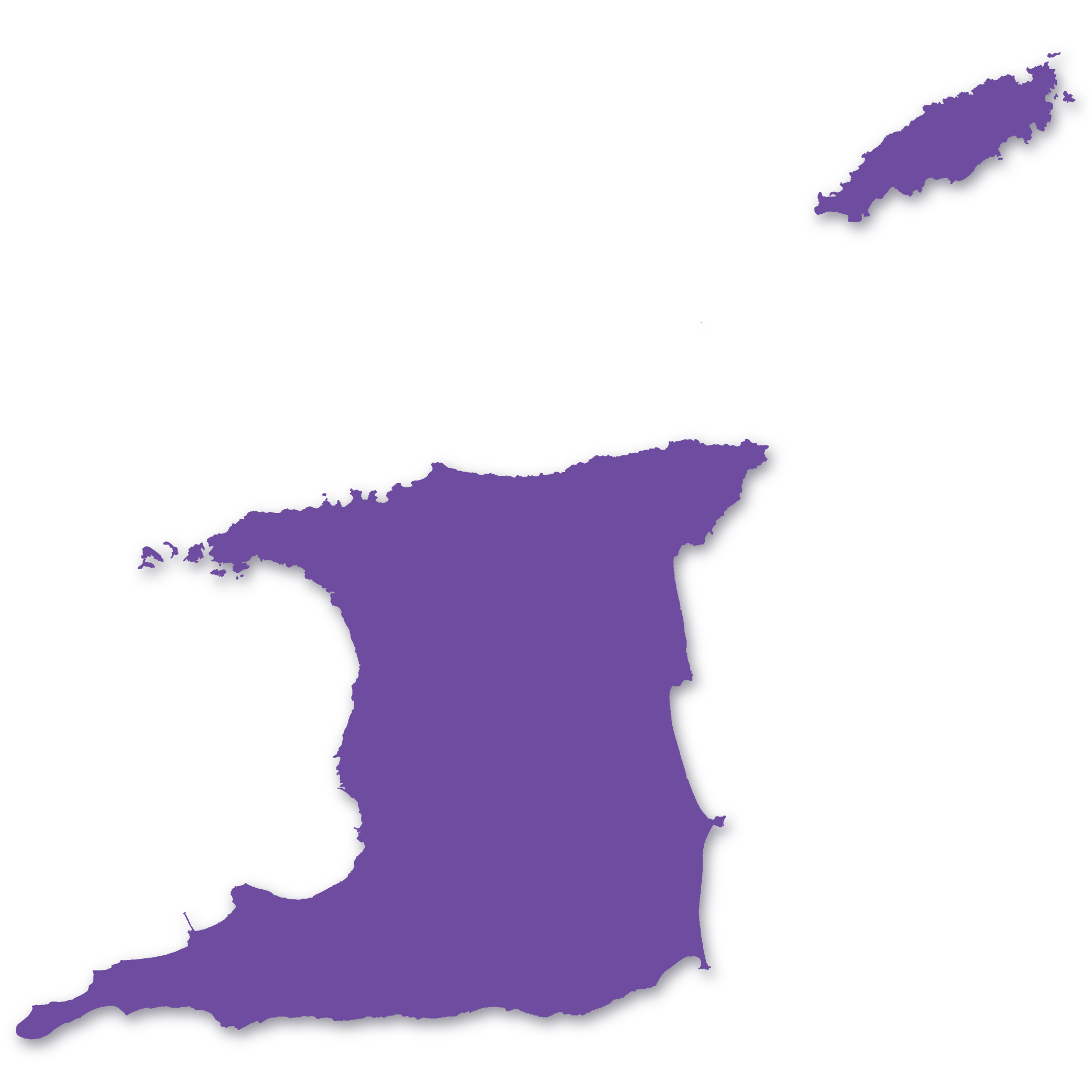 Trinidad & Tobago Delivery Coverage Map